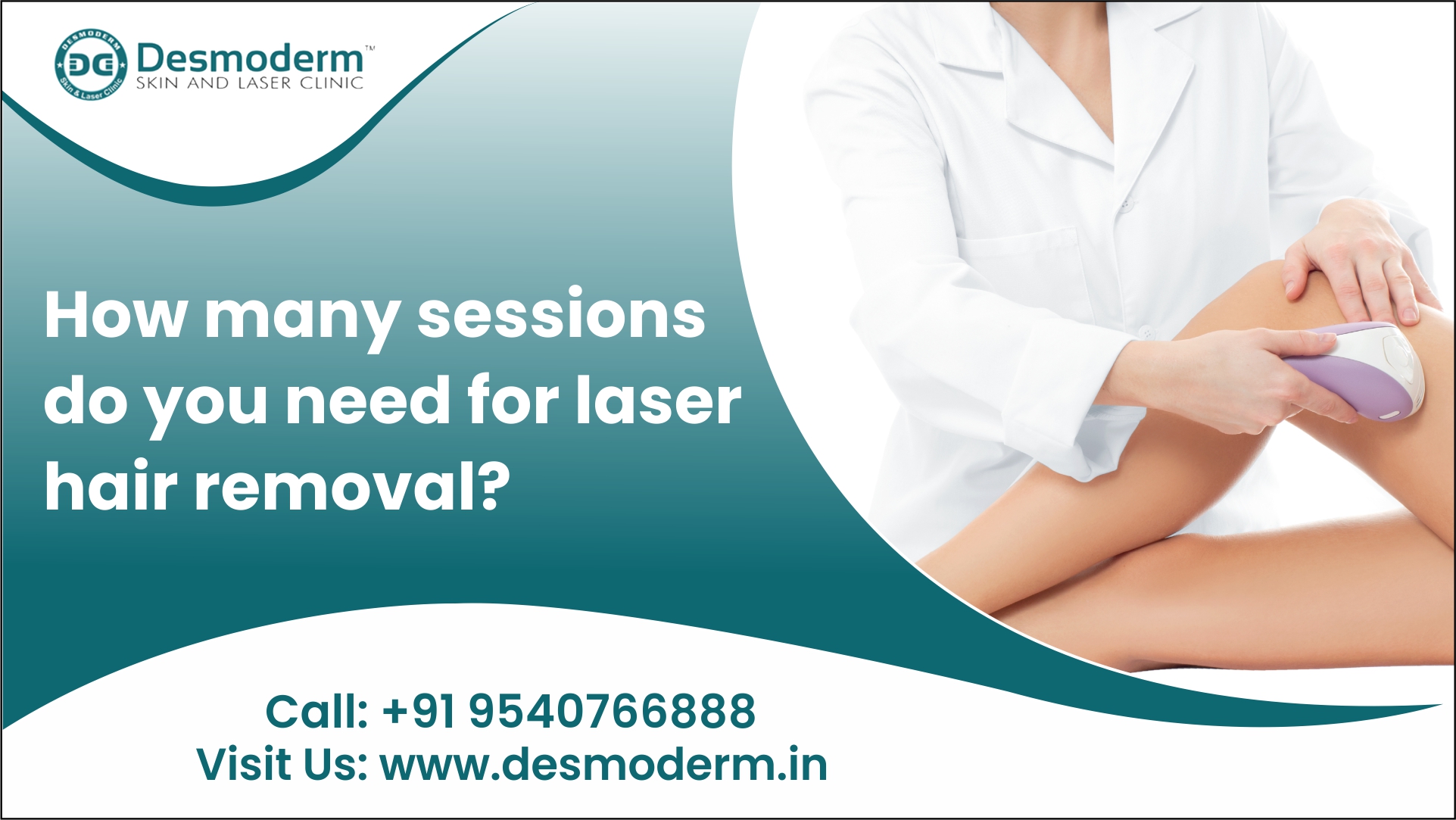 How Many Sessions Do You Need for Laser Hair Removal? | Desmoderm